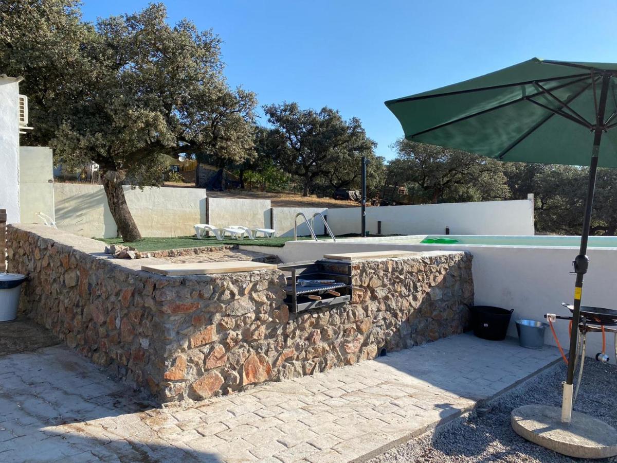 Casa Rural Quejigo Con Piscina Santa Olalla del Cala Extérieur photo