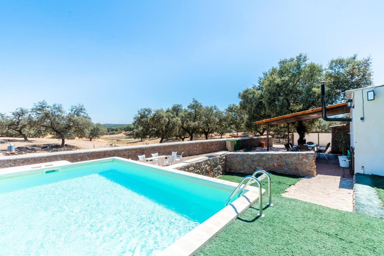 Casa Rural Quejigo Con Piscina Santa Olalla del Cala Extérieur photo