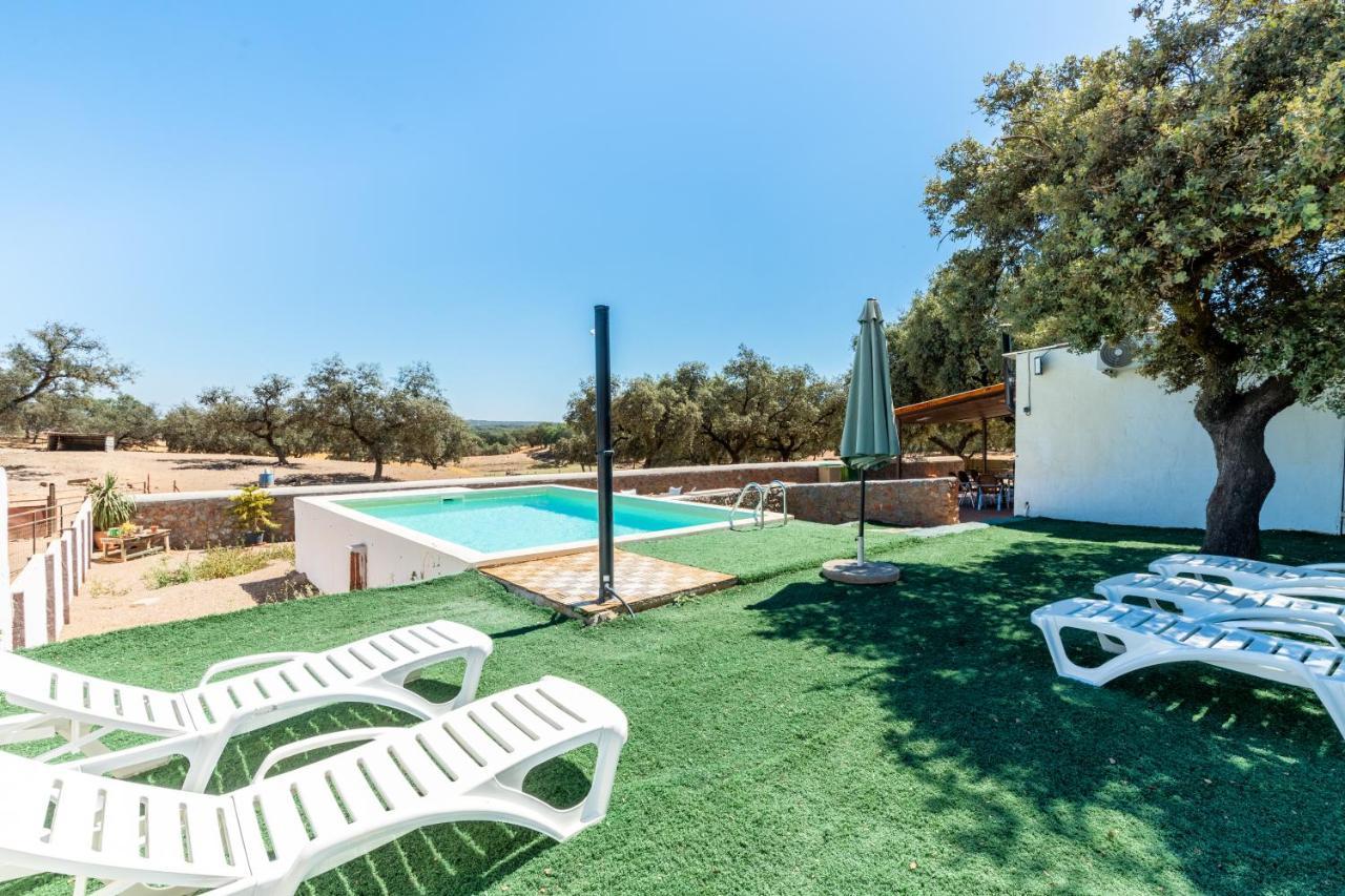 Casa Rural Quejigo Con Piscina Santa Olalla del Cala Extérieur photo