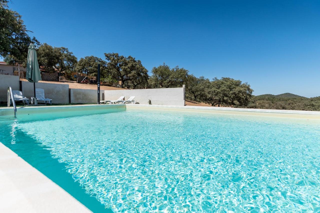 Casa Rural Quejigo Con Piscina Santa Olalla del Cala Extérieur photo