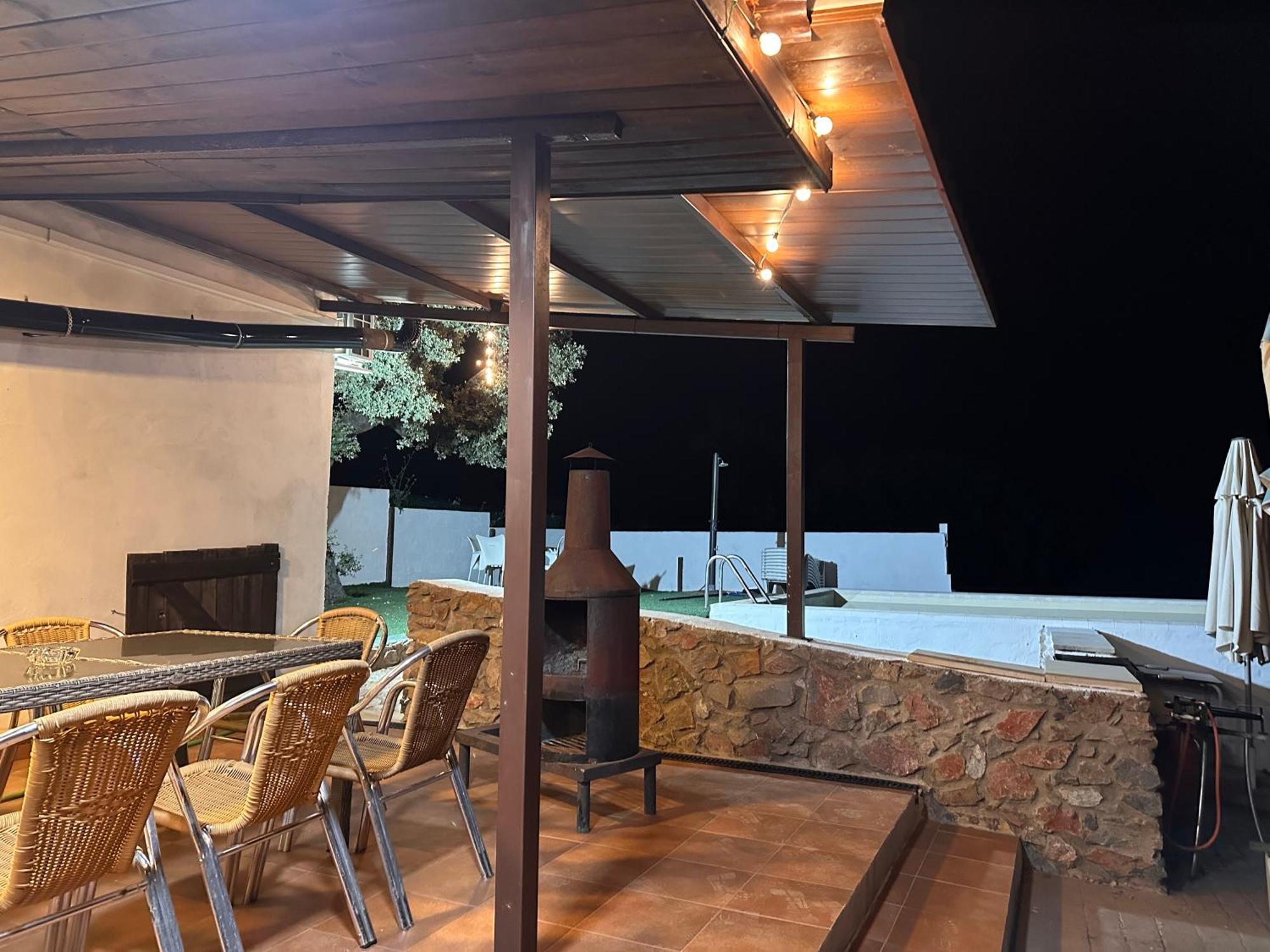 Casa Rural Quejigo Con Piscina Santa Olalla del Cala Extérieur photo